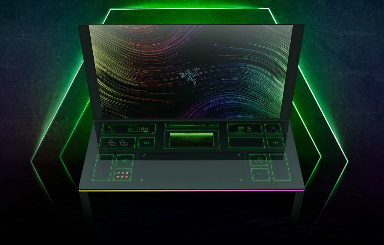 CES 2022: Razer’s Project Sophia envisions turning your desk into a modular PC