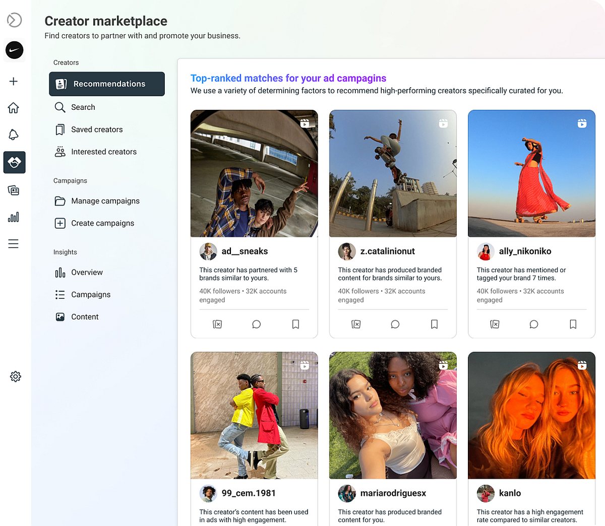 Instagram Creator Marketplace Expands to India; Meta Tests AI-Powered Creator Recommendations